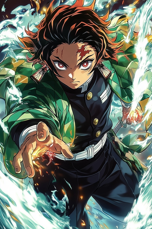 Tanjiro Demon Canvas