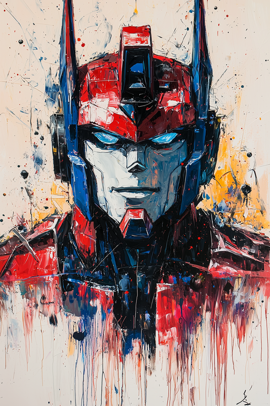 Transformer Abstract Canvas